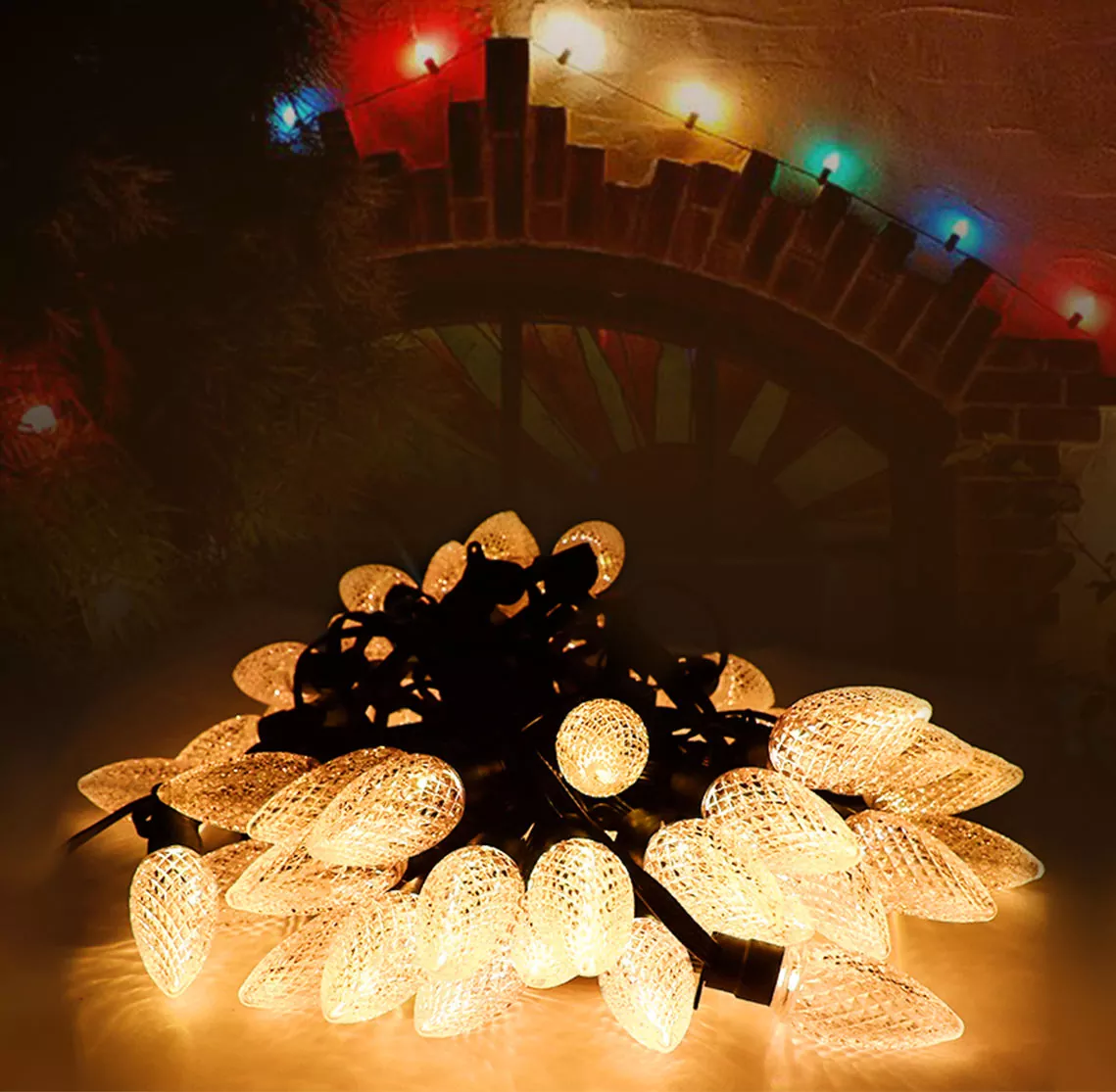 Luces de cadena de bombillas C9