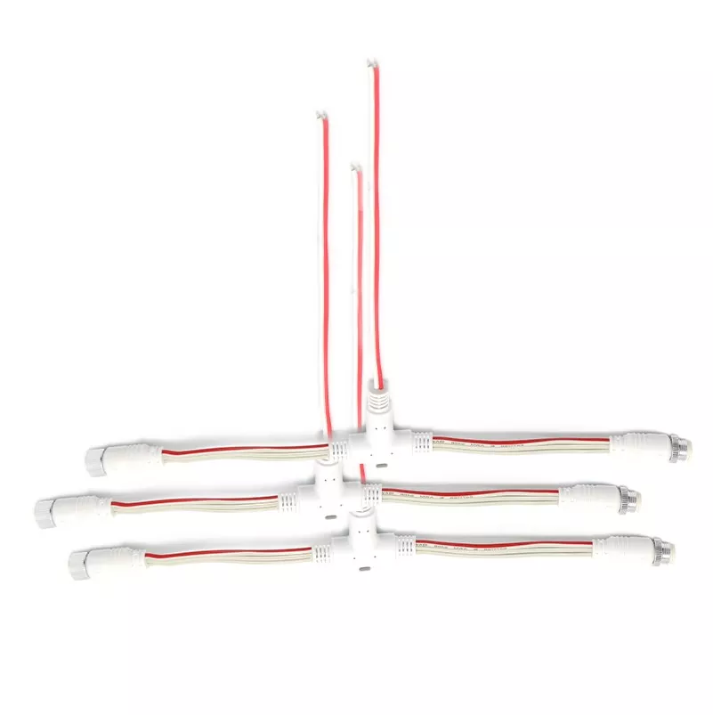 Cables impermeables en forma de T y Y